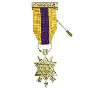 Order of the Secret Monitor 2nd Degree Breast Jewel OSM