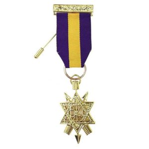 Order of the Secret Monitor 1st Degree Breast Jewel OSM