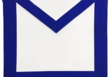 Masonic Blue Lodge Basic Apron