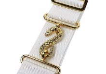 Masonic Belt Extender White