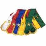 Masonic Order of Eastern Star OES complete Sash Set -Set of 5 sashes