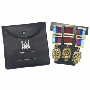 uality Masonic Regalia Pocket Jewel Holder / Wallet masonic carry case - Medium