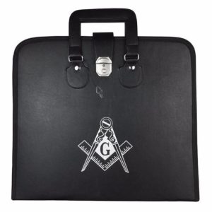 Masonic Regalia MM/WM Square Compass G Apron Cases [Multiple Colors]