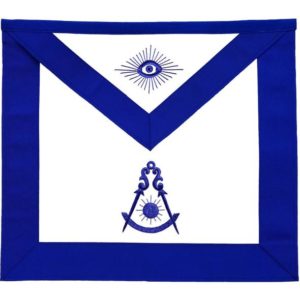 Masonic Past Master Blue Lodge Apron