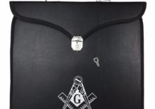Masonic Regalia MM/WM Square Compass G Case II [Multiple Colors]
