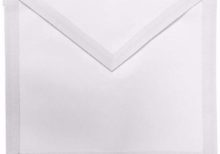 Masonic White Member Apron