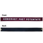 Custom Lettering Removable Strip Fez Hat Replaceable Band - All Colors