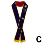 Worthy Matron - Hand Embroidered OES Purple Velvet Sashes