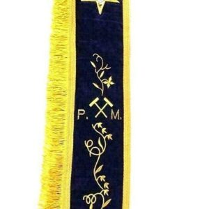 OES Associate Matron Sash, OES PM SASH - Masonic Regalia OES Sash