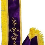 Masonic OES Order of Eastern Star PM Associate Matron Sash, OES Sashes