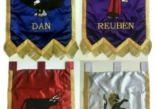 Masonic Royal Arch Veil Banners - Complete Set