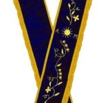 Masonic OES Order of Eastern Star AM Associate Matron Sash